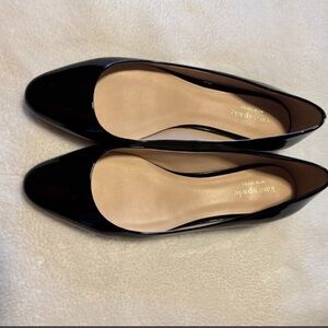Kate Spade Black Patent Flats